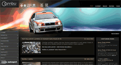 Desktop Screenshot of cimbu.cz